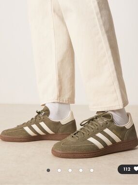 Adidas Handball Spezial Olive Strata Cream White